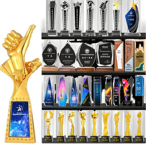 Trofeo de Cristal Ecológico Personalizado en Forma de Bola con Temática de Personajes de <span class=keywords><strong>TV</strong></span> y Cine, Técnica Pulida, Recuerdo Escolar - Product Image 5
