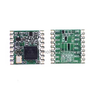 Original In Stock Wholesale RFM95 RFM95W SX1276 868Mhz/915Mhz Wireless Transceiver Mode Loratm SMD Lora Module