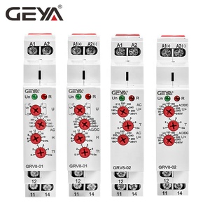 Relé de Protección de Sobretensión y Subtensión Monofásico GEYA Din Rail GRV8-01 10A DC12V 24V 48V 110V 240V - Product Image 6
