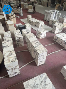 Marbre italien de luxe Calacatta Viola pour plateau de table basse et table à thé et <span class=keywords><strong>banc</strong></span> en marbre Calacatta Viola - Product Image 2