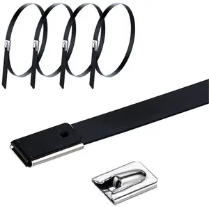 Unique Ball Locking Mechanism SS316 Cable Tie 4.6*300mm