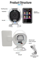 High Tech Mirror Scanner Facial Skin Analyzer Face Visia Skin Analysis Machine 3d Magic Facial Skin Analyzer Mirror