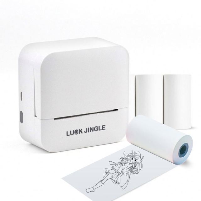 Wireless Mini Photo Printer Mobile Phone Handheld Inkless Sticker Label Mini Pocket Photo Printer Portable Thermal Printer