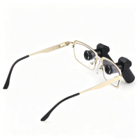 6.5X TTL Dental Loupes Custom PD Wide Field of View for Oral Surgery Dental Magnifier