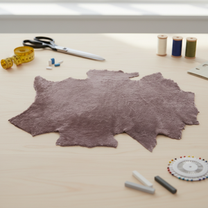 Piel de nutria de lana densa australiana genuina, placa de piel de oveja curtida para forro de zapatos, cinturones versátiles, muebles, sofás, prendas - Product Image 1