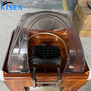 Muebles de Peluquería Kisen, Lavabo Portátil para Lavar el Cabello, Lavabo Móvil de Madera para Champú en Venta - Product Image 3