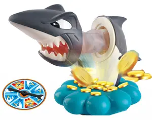 2024 New Arrival Intelligence Whole Shark Family Board Game Toy Battery Operation Doctor Toys Game for Kid Home Party