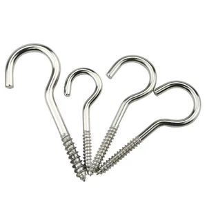 Hongyu Light Lifter Hooks 05 17 Carbon Steel Screw In Eyelet Hook For Hanging - Product Image 1