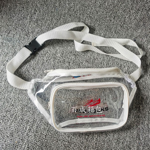 Pvc Transparent Waist <b>Bag</b> For Running Sports All Seasons <b>Clear</b> Material - Product Image 3