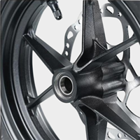 Kit de roues Motard 10 pouces dernier modèle pour Sur-Ron Hyper Bee, pneus KENDA 90/90-10 100/90-10, moyeu CNC, pièces Surron, mini vélo électrique
