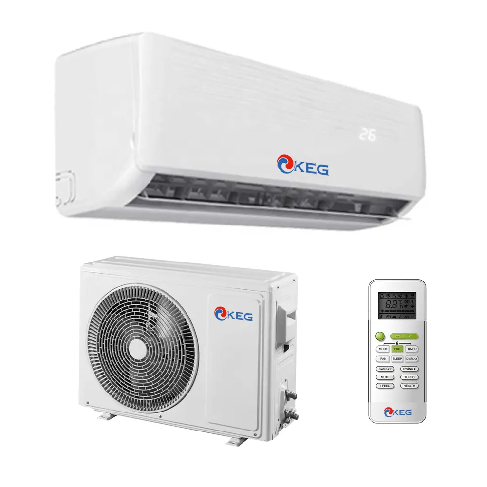 Aire acondicionado de CA R410 12000 BTU, gran fábrica China, buen precio, inversor dividido