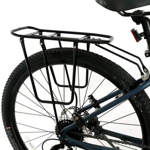 Porte-bagages arrière pour vélo de montagne, porte-bagages en acier détachable pour équipement de cyclisme, support de montage - Product Image 1