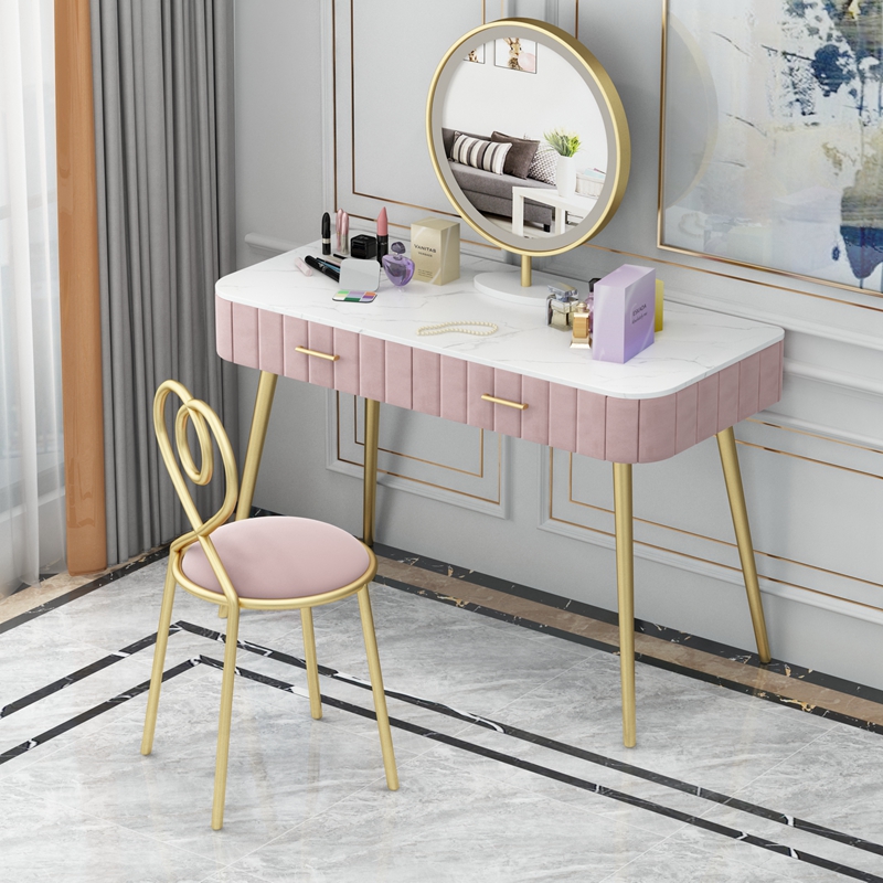 Nordic Mini Bay Window Dressing Table Home Dressers Bedroom Furniture