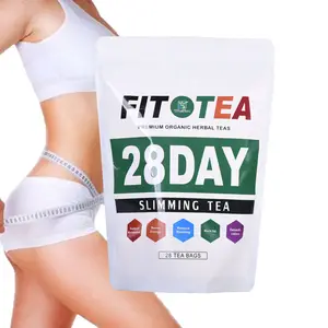 Tè dimagrante in forma dimagrante da 28 giorni per il supporto del metabolismo aumenta l'energia riduce il gonfiore brucia i grassi