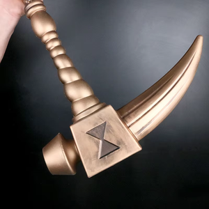 Marteau de Guerre WJS11, Arme de Jeu en PU, Modèle de Jouet, Faucille de Simulation de Sept Crimes, pour Scène Cosplay d'Anime <span class=keywords><strong>Meliodas</strong></span>, 80cm - Product Image 5