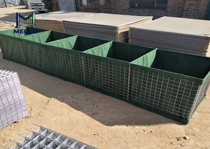Barrière défensive <span class=keywords><strong>HESCO</strong></span>, barrière remplie de sable pour la sécurité et la protection - Product Image 5