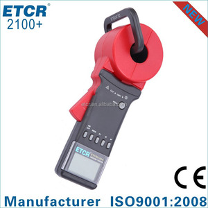 เครื่องวัดแคลมป์ดิจิตอล ETCR2100+ รุ่นใหม่ ปี 2025 สำหรับวัดความต้านทานดิน  เครื่องมือวัดอิเล็กทรอนิกส์ - Product Image 5