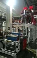 Machine d'extrusion de film soufflé à froid PP à refroidissement par eau automatique Hongtong, haute performance et économique