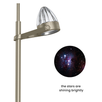 Farolas solares LED de alta eficiencia de 25W con diseño óptico único Reflector deslumbrante Paisaje Fuente de alimentación de CA IP65