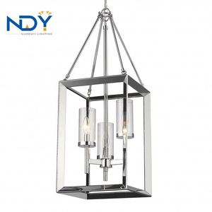 Luminaire suspendu <span class=keywords><strong>de</strong></span> style <span class=keywords><strong>classique</strong></span> nordique, design épuré et sobre, lampe <span class=keywords><strong>de</strong></span> plafond pour bureau ou bibliothèque - Product Image 1