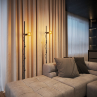 Lampe sur pied LED G95 au design moderne, éclairage décoratif, nouvelle conception d'usine