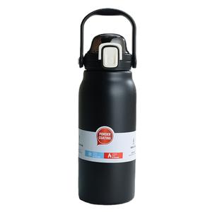 MHD-005 Sports <b>Bottle</b> 304 Stainless Steel Insulated Portable Outdoor <b>Water</b> <b>Bottle</b> With Straw Pink 1L - Product Image 5