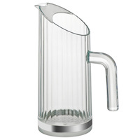 Pichet à eau écologique en PC de qualité alimentaire, 1000 ml, résistant aux chocs, transparent, avec poignée et couvercle, multi-spécifications, vente chaude