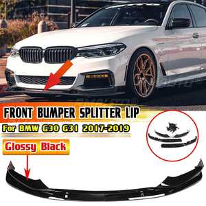New Car Front Bumper <b>Lip</b> Spoiler <b>Splitter</b> Surround Molding Cover Trim Body Kit for BMW G30 G31 2017-2019 with M Sport Bumper - Product Image 1