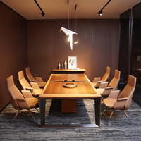 Mobilier personnalisé pour bureau de direction bureau de réunion Table de conférence moderne en bois