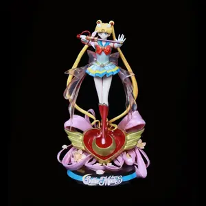 Factory wholesale amazon top seller 2024 ganyu beautiful rubber girl Anime GanYu Figure Actiom toys Figure OEM Figure