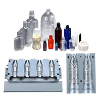 Machine de moulage par soufflage de bouteilles en laiton/cuivre moulé sur mesure pour les fabricants de détergents Fabricants de bouchons pharmaceutiques Moule de bouteilles en plastique