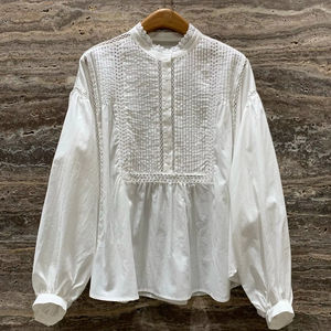 Conjunto de Shorts de Algodón Orgánico de Lujo Premium, Elegante, Casual, de Verano, con Cuello Redondo, Encaje Calado y Bordado, Transpirable, para Mujer, Marca <span class=keywords><strong>Isabel</strong></span> - Product Image 1