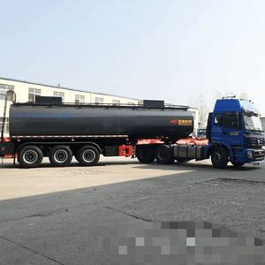 Vente directe usine Nouvelle semi-remorque citerne à carburant et à huile en alliage d'aluminium avec transmission manuelle, capacité 43000 litres - Product Image 2