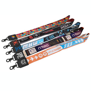 37mmw <span class=keywords><strong>Polyester</strong></span> dây chuyển nhiệt cao đàn hồi Keychain tùy chỉnh bán buôn dệt dây đeo triển lãm sự kiện ID thẻ nhà máy thương hiệu - Product Image 6