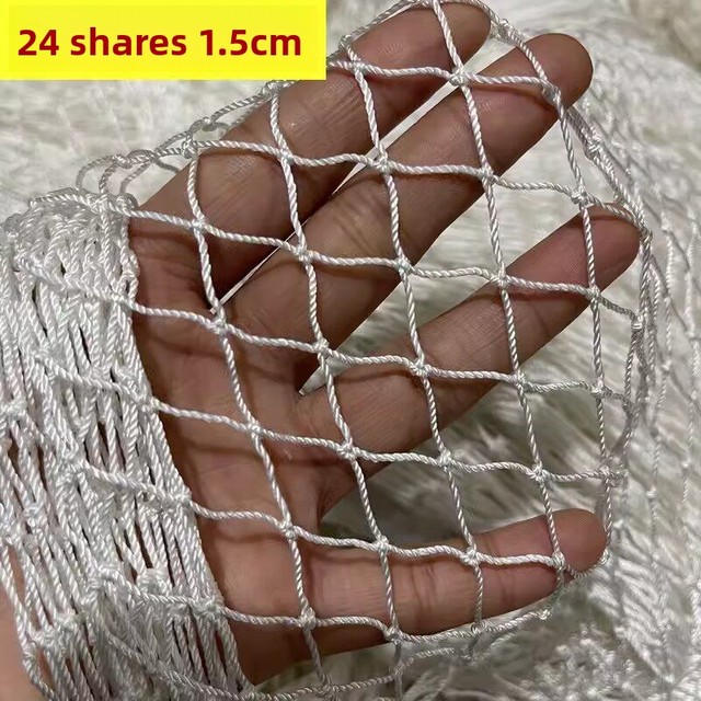 Lift Pull Pond-Cleaning Hail Net Cages Netting Polyester Aquaculture Escape-Prevention Partition Fishing Nets Reinforced Mesh