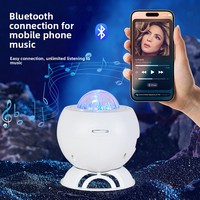 Projecteur d'étoiles Aurora certifié CE RoHS, veilleuse USB, lampe d'aide au sommeil Galaxie avec minuterie automatique pour la décoration de chambre d'enfant/pouponnière