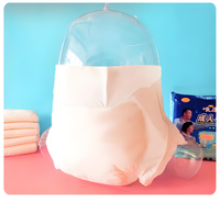Grandes couches-culottes jetables pour adultes avec protection anti-fuites 3D et absorption de surface sèche