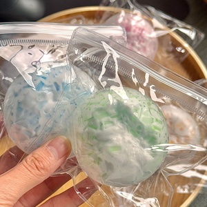 Juguete Sensorial Antiestrés de Bolas de Crema Hechas a Mano de Rebote Lento, Barra de Compresión de Mango, Leche, Menta, Chocolate Negro de Ascenso Lento para Niños - Product Image 4