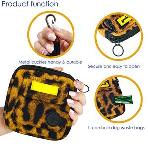 Échantillon gratuit, sac banane personnalisé pour la course à pied, la marche et l'entraînement, sac à friandises pour chien, sac à récompenses pour l'entraînement des chiens, ceinture réglable - Product Image 5