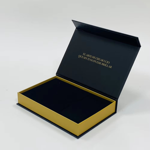 Factory Price Luxury Logo Printed <strong>Earrings</strong> Velvet Foam Packaging Magnetic <strong>Gift</strong> <strong>Box</strong> Set Custom Jewelry <strong>Box</strong> - Product Image 6