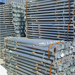 แผ่นรองพื้นแบบปรับระดับได้ รุ่น Bangna Telescopic Q235 เหล็กชุบสังกะสีเย็น ความสูงปรับได้ 1400-2500 มม. รับน้ำหนักได้ 250-700 กก. - Product Image 1