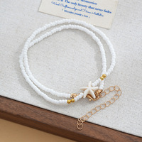 SongYi Bohème Étoile De Mer Conception Turquoise Perle D'eau Douce Clavicule Chaîne Bijoux À La Mode Collier