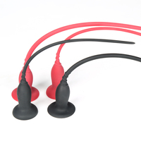 Vibrateur œil de cheval en silicone, plug urétral, sonde vibrante, dispositif d'insertion pénienne, jouets sexuels pour hommes, masturbateur