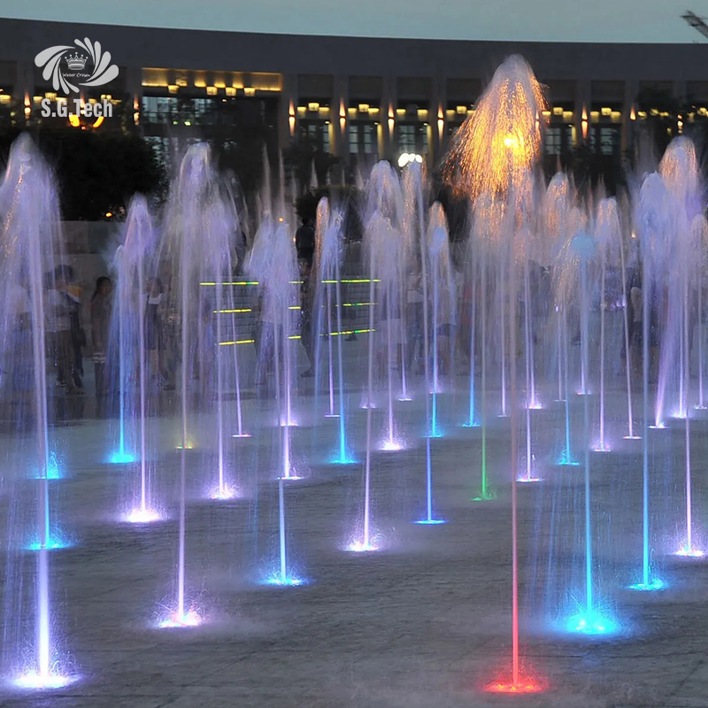 Water Crown Custom Outdoor Music Fountain