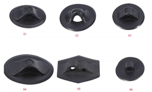 Support de taquet de corde de bateau de qualité Marine taquet de corde durable en caoutchouc PVC pour canot de sauvetage gonflable et radeau tendre - Product Image 3