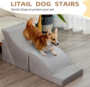 Trending <strong>Products</strong> 2025 New Arrivals <strong>Pet</strong> Supplies High Density Foam Dog Stairs for High <strong>Beds</strong> with Foldable <strong>Pet</strong> Steps Anti-slip - Product Image 4