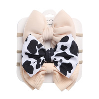 Jiris 3Pcs Nouveau-né Bébé Enfants Accessoires 3 Pcs/Set Filles Quotidien Élastique Bébé Bandeau pour Bébés Accessoires Enfants