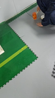 Bordure de carrelage en PVC professionnelle pour sols industriels à emboîtement