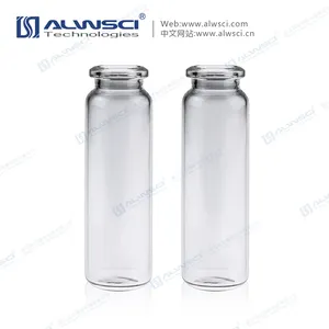 20ml Clear Headspace Crimp Top Glass Chromatography HPLC Vial For Agilent Autosampler