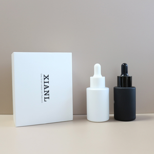 Luxury Cosmetic <b>Dropper</b> <b>Bottle</b> Matte White Black Serum <b>Dropper</b> <b>Bottle</b> 15ml 30ml 50ml 100ml Glass <b>Dropper</b> <b>Bottle</b> with Pipette - Product Image 5